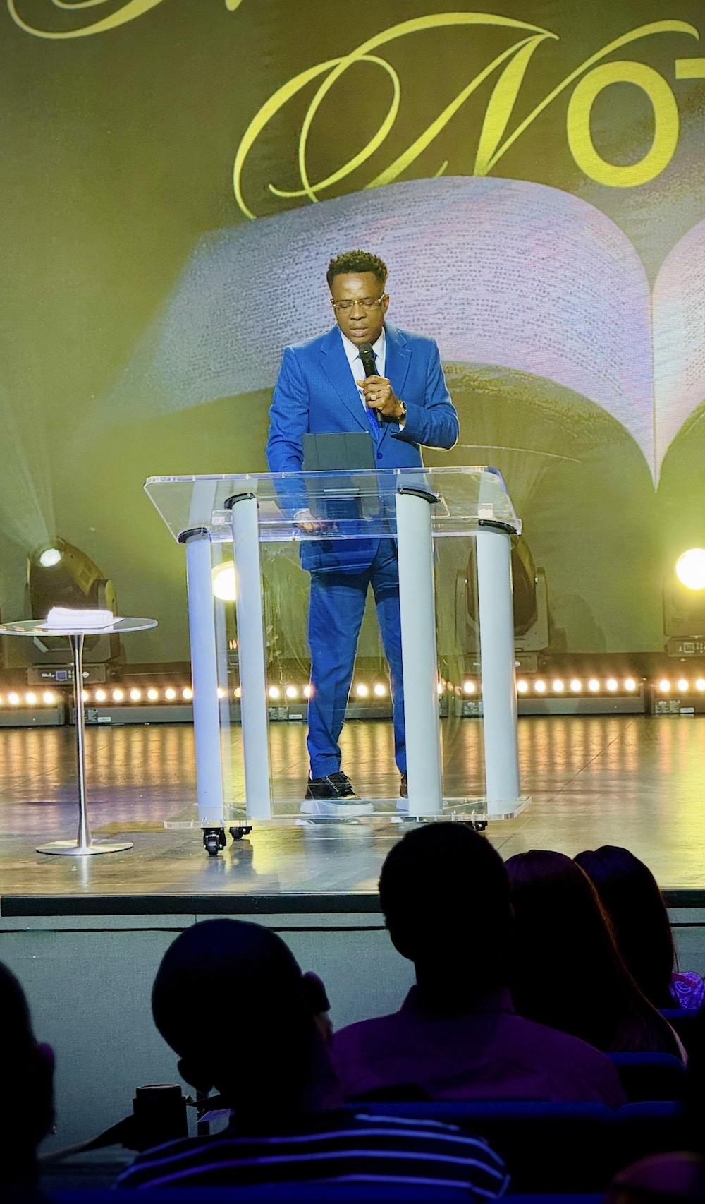 Godstime Pender preaching